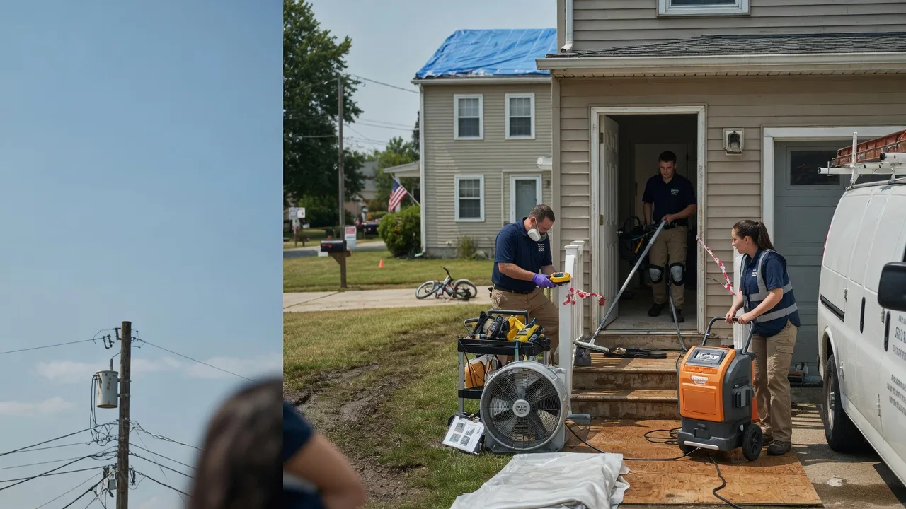 Water Damage Repair in Hobbsville, NC near me